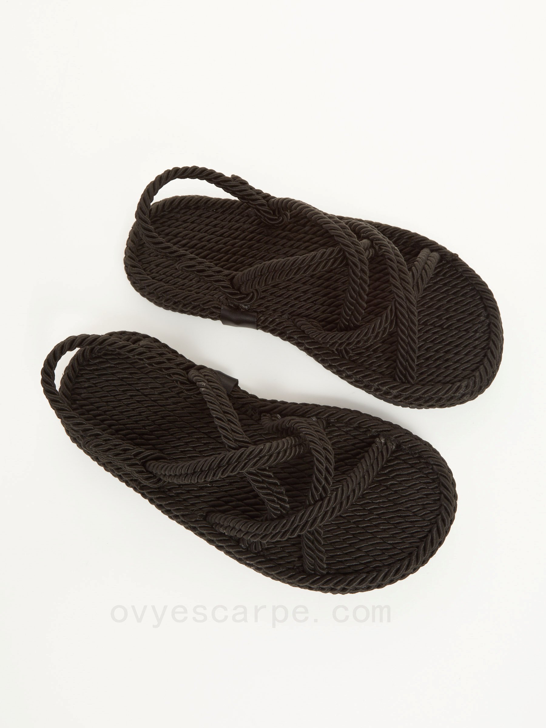 Rope Flat Sandals F08161027-0712 ovy&#232; scarpe
